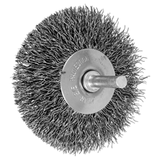 Pferd 79184816 | 82863P 3" Diameter x 3/8" Width Carbon Steel Mounted Flared Cup Brush