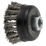 Pferd 79184924 | 82330P 2-3/4" Diameter x 5/8"-11 Thread Stainless Steel Cup Brush