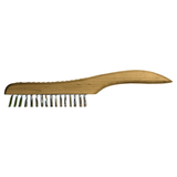 Pferd 79189555 | 89555 10" OAL x 4-3/4" Width Shoe Handle Platers Brush
