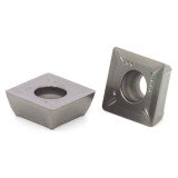 Dapra 25060 | APET100308-DMK25-GLH 10.00mm Insert Size x 0.031" Radius x 0.250" Width 2 Edge DMK25-GLH Square Shoulder Insert