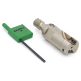 Dapra 22400 | SSEM0750-MOD-R35-2C 0.750" Diameter x 10.00mm Size x M10 Thread 2 Edge Square Shoulder Modular Head