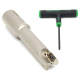 Dapra 20730C | CC-SSER1000-4000-R55-2C 1.000" Diameter x 16.00mm Insert Size x 6.280" OAL 2 Edge Carbide Core Square Shoulder End Mill