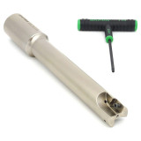 Dapra 20740C | CC-SSER1000-6000-R55-2C 1.000" Diameter x 16.00mm Insert Size x 8.280" OAL 2 Edge Carbide Core Square Shoulder End Mill