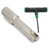 Dapra 20580 | SSER1000-4000-R55-2C 1.000" Diameter x 16mm Insert Size x 6.280" OAL 2 Edge STEEL Square Shoulder End Mill
