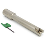 Dapra 33390 | CC-DSSER-1000-6000-D45-2C 1.000" Diameter x 12.00mm Insert Size x 8.280" OAL 2 Edge Carbide Core Square Shoulder End Mill