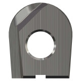Dapra 54000 | HBN-10MM-F1 10.00mm Diameter x 10.00mm Size Edge 2 F1 Ball Nose Insert