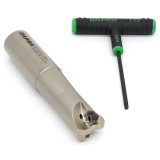 Dapra 60300| HFEM100-250-R3-2 1.000" Diameter x RF10 Size 2 Edge Mid-Feed End Mill