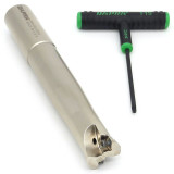 Dapra 60310| HFEM100-450-R3-2 1.000" Diameter x RF10 Size 2 Edge Mid-Feed End Mill
