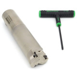 Dapra 60340| HFEM150-350-R3-3 1.500" Diameter x RF10 Size 3 Edge Mid-Feed End Mill