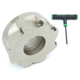 Dapra 60750 | HFSM500-150-R4-8 5.000" Diameter x RF12 Size x 82.000" OAL 8 Edge Heavy-Feed End Mill