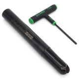 Dapra 41455 | SBNEM-1000-8000-SS 1.000" Diameter x 8.000" OAL 2 Edge Steel Ball Nose End Mill