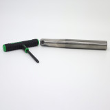 Dapra 40730 | SC-BNEM-1000-7500-SS 1.000" Diameter x 7.500" OAL 2 Edge Solid Carbide Ball Nose End Mill