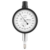 Mitutoyo 1109A-10 | 0 - 1.00mm Range x 0-100-1 Reading White Dial Drop Indicator