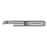 Micro 100 QBT-1201250X | 1.250" Maximum Bore Depth x 0.188" Shank x 2.500" OAL x 0.004" Corner Radius Right hand AlTiN Coated Boring Bar