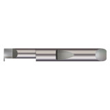 Micro 100 QFR-4895 | 0.750" Maximum Bore Depth x 0.375" Shank x 2.000" OAL x 0.087" Width Right hand Uncoated Grooving Tool
