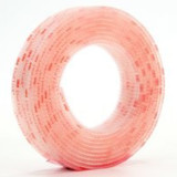 3M 7100020027 | 3.05mm OAL x 1.000" OAW Transparent Hook and Loop Fastener Tape