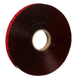 3M 7000048729 | 3.000" Size x 36.000yd Overall Length x 0.500" Width x 5.000mil Baking Thickness Acrylic Foam 4979 VHB Tape - Black