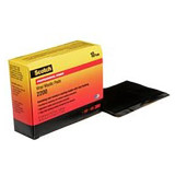 3M 7000057773 | 114.30mm OAL x 83.00mm OAW x 3.18mm Thickness Black Electrical Tape