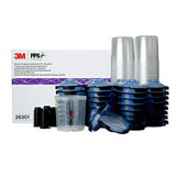 3M 7100284556 | 650.0 ml Capacity x 125 Micron PPS Spray Cup System Kit