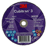 3M 7100304005 | 4.000" Overall Diameter x 0.125" Thickness x 21000.0 RPM 36+ Grit Precision Shaped Ceramic Cut-Off Wheel