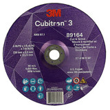 3M 7100313759 | 9 in x 1/8 in x7/8 in Size 36+ Grit Cut and Grind Wheel