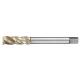 Nachi 1486320 | 0.7400" Thread x M10 x 1.5 Pitch x 0.3810" Shank x 3.9370" OAL 3 Flute SG Coated Powdered Metal Spiral Flute Tap