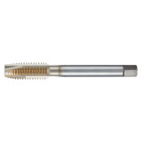 Nachi 1542480 | 1.4760" Thread x M18 x 2.5 Pitch x 0.5420" Shank x 4.9210" OAL 3 Flute SG Coated Powdered Metal Spiral Point Tap