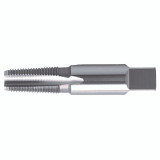 Nachi 74102 | 1.0630" Thread x 1/4"-18 Pitch x 0.7000" Shank x 2.5630" OAL 4 Flute Bright Coated HSS Extension Pipe Tap