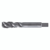 Nachi 88107 | 0.5510" Thread x 3/8"-16 Pitch x 0.3810" Shank x 2 15/16" OAL 3F Flute Black Oxide Coated HSSE-V Spiral Flute Tap