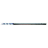 Nachi 0737261 | 1.60mm Diameter x 3.00mm Shank x 62.00mm OAL 135 Degree Point Angle Aqua EX Coated Solid Carbide Oil Hole Drill