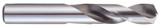 YG1 D2GP187250 | 0.201" Diameter x 0.201" Shank x 2-7/16" Flute Length x 3-5/8" OAL x 135 Degree Point Angle 2 Flute TiN Coated HSS Co8 D2GP187 Jobber Length Drill Bit