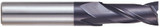 YG1 93092 | 1" Diameter x 1" Shank x 2-1/4" LOC x 5" OAL x 30 Degree Helix Angle 2 Flute ALTiN Coated Carbide Square End Mill