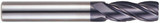 YG1 93159 | 5/16" Diameter x 5/16" Shank x 1-3/8" LOC x 3" OAL x 0.020" Radius x 30 Degree Helix Angle 4 Flute ALTiN Coated Carbide Corner Radius End Mill
