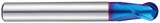 YG1 G8A28030 | 3.00mm Diameter x 6.00mm Shank x 4.00mm LOC x 10.00mm LBS x 60.00mm OAL x 1.50mm Radius x 30 Degree Helix Angle 2 Flute Blue Coated Carbide G8A28 Ball Nose End Mill