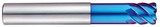 YG1 G8A39913 | 12.00mm Diameter x 12.00mm Shank x 56.00mm LOC x 110.00mm OAL x 1.00mm Radius x 45 Degree Helix Angle 6 Flute Blue Coated Carbide G8A39 Corner Radius End Mill