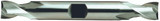 YG1 E9984012 | 3/16" Diameter x 3/8" Shank x 3-1/8" OAL x 7/16" LOC x 30 Degree Helix Angle 2 Flute Bright Coated Premium HSS-PM E9984 Double-Ended Square End Mill
