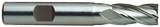 YG1 E9985048 | 3/4" Diameter x 3/4" Shank x 3-7/8" OAL x 1-5/8" LOC x 30 Degree Helix Angle 4 Flute Bright Coated Premium HSS-PM E9985 Square End Mill