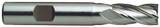 YG1 E9985056 | 7/8" Diameter x 7/8" Shank x 4-1/8" OAL x 1-7/8" LOC x 30 Degree Helix Angle 4 Flute Bright Coated Premium HSS-PM E9985 Square End Mill