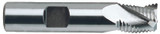 YG1 E9991056 | 7/8" Diameter x 7/8" Shank x 4-1/8" OAL x 1-7/8" LOC x 30 Degree Helix Angle 5 Flute Bright Coated Premium HSS-PM E9991 Roughing End Mill