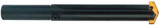 YG1 P15Y01 | 3/8" Minimum Diameter x 27/64" Maximum Diameter x 3-5/32" Flute Length x 5-17/32" OAL 2 Flute Oxide Coated Steel P15 Spade Drill Holder