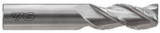 YG1 E5I38914 | 3/8" Diameter x 3/8" Shank x 1" LOC x 2-1/2" OAL x 0.060" Radius x 37 Degree Helix Angle 3 Flute Bright Coated Carbide E5I38 Corner Radius End Mill