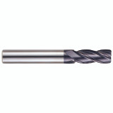 YG1 GM212020 | 5/16" Diameter x 5/16" Shank x 1-1/8" LOC x 3" OAL x 0.020" Radius x 30 Degree Helix Angle 4 Flute Y-Coated Carbide GM212 Corner Radius End Mill