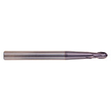 YG1 GM963004 | 1/16" Diameter x 1/4" Shank x 5/32" LOC x 2-3/8" OAL x 1/32" Radius x 30 Degree Helix Angle 2 Flute Y-Coated Carbide GM963 Ball Nose End Mill