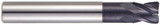 YG1 GM886904 | 1.00mm Diameter x 4.00mm Shank x 1.50mm LOC x 45.00mm OAL x 0.50mm Radius x 30 Degree Helix Angle 2 Flute Y-Coated Carbide GM886 Ball Nose End Mill