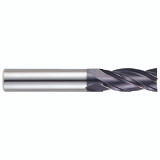 YG1 GM811902 | 2.50mm Diameter x 6.00mm Shank x 8.00mm LOC x 40.00mm OAL x 30 Degree Helix Angle 4 Flute Y-Coated Carbide GM811 Square End Mill