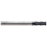 YG1 G9H84022N | 11/32" Diameter x 3/8" Shank x 9/16" LOC x 2-1/2" OAL x 30 Degree Helix Angle 4 Flute X-Coated Carbide G9H84 Double Ended Square End Mil