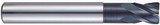 YG1 EIB05908 | 3/8" Diameter x 3/8" Shank x 3/8" LOC x 2" LBS x 4" OAL x 0.020" Radius x 30 Degree Helix Angle 4 Flute Diamond Coated Carbide ElB05 Corner Radius End Mill