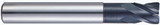 YG1 EIB05910 1/2" Diameter x 1/2" Shank x 3" LOC x 6" OAL x 0.030" Radius x 30 Degree Helix Angle 4 Flute Diamond Coated Carbide ElB05 Corner Radius End Mill