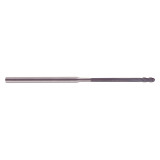 YG1 EIB07003 | 3/64" Diameter x 1/8" Shank x 9/64" LOC x 9/16" LBS x 3" OAL x 0.023" Radius x 30 Degree Helix Angle 4 Flute Diamond Coated Carbide ElB07 Ball Nose End Mill