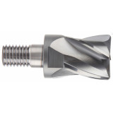 YG1 XGMF20048060 | 3/4" Diameter x 0.060" Radius x 27/30 Degree Helix Angle 4 Flute Carbide XGMF20 Corner Radius Modular Head